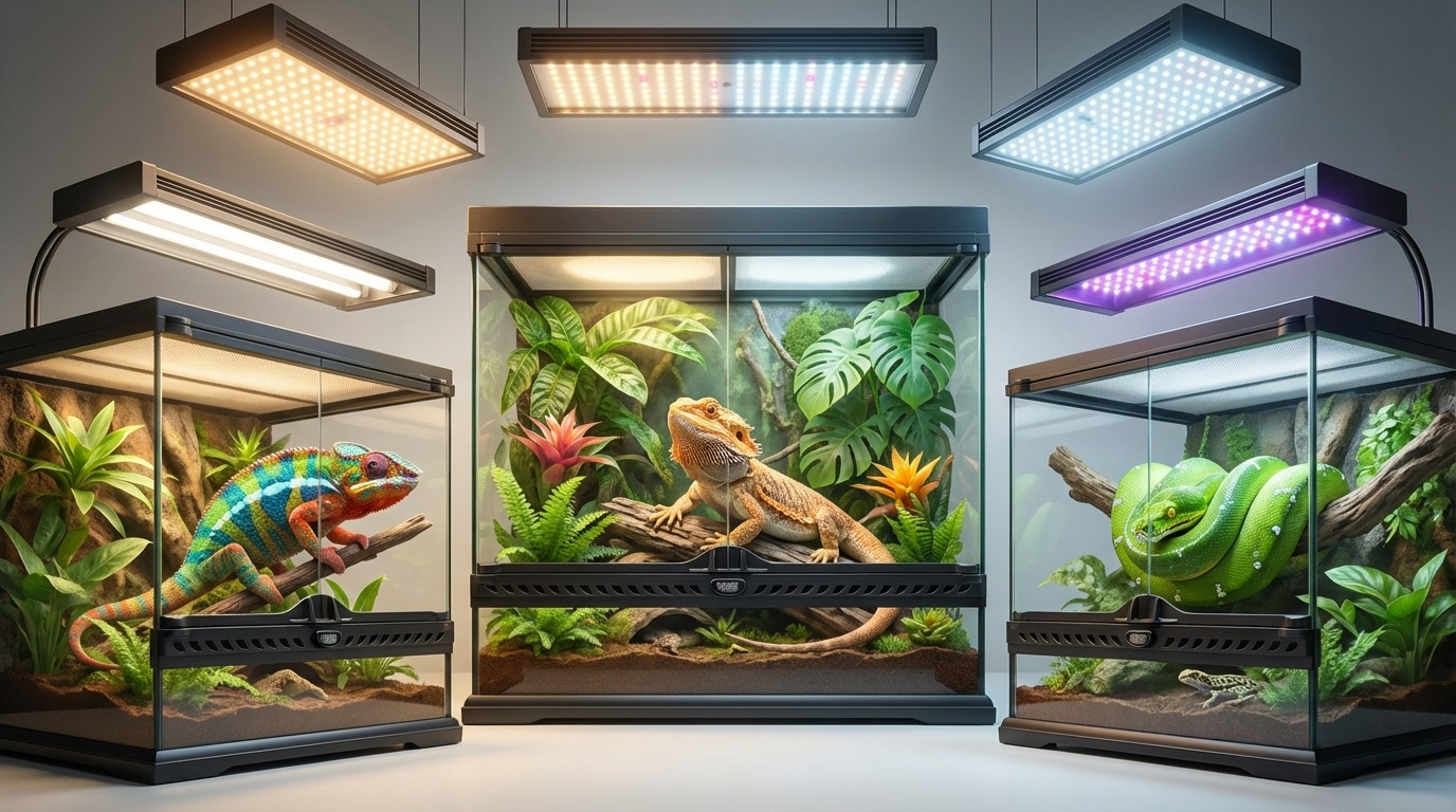 爬虫類用LEDライトの選び方｜失敗しない5つのポイント