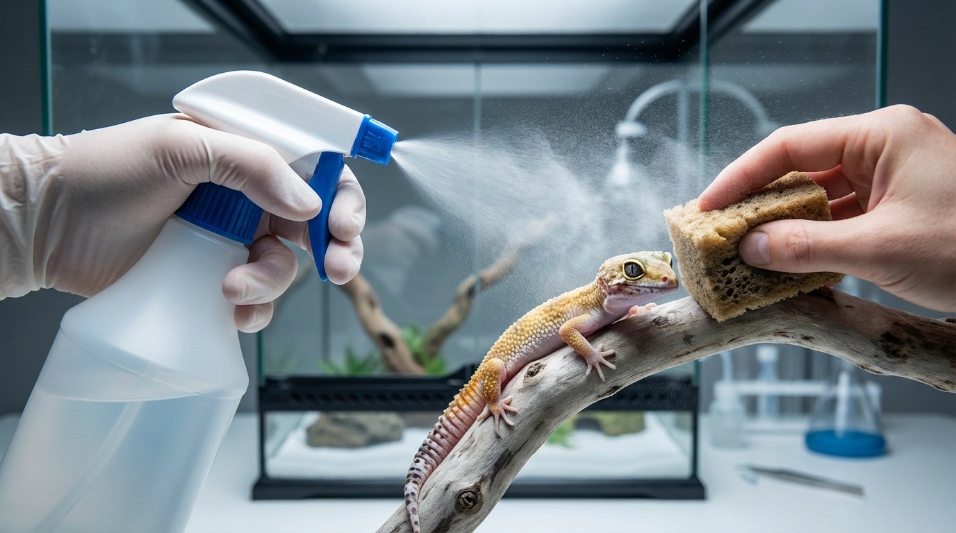 爬虫類のダニ駆除で絶対にやってはいけないNG行為5選