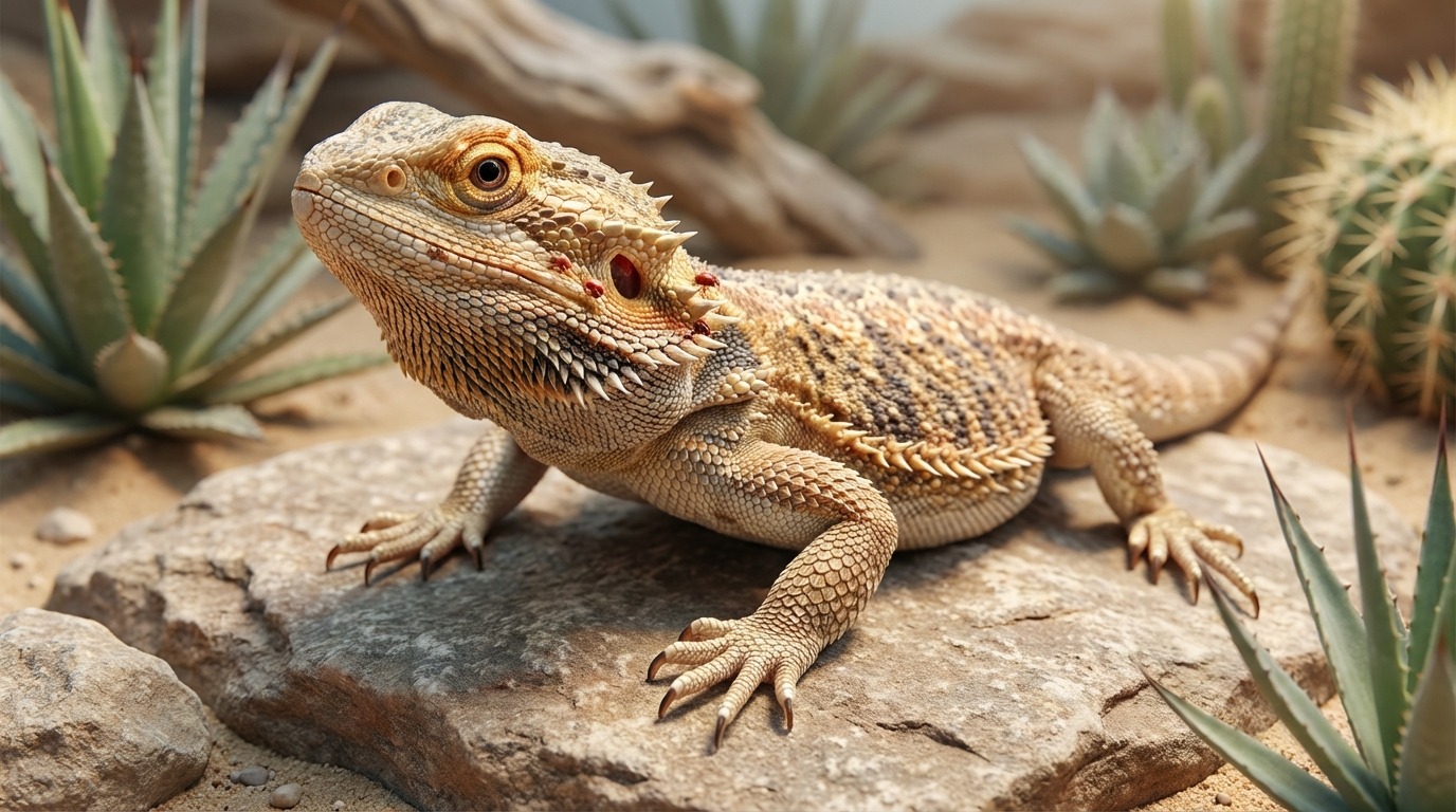 爬虫類にダニがつく原因とは?発生パターンを解説