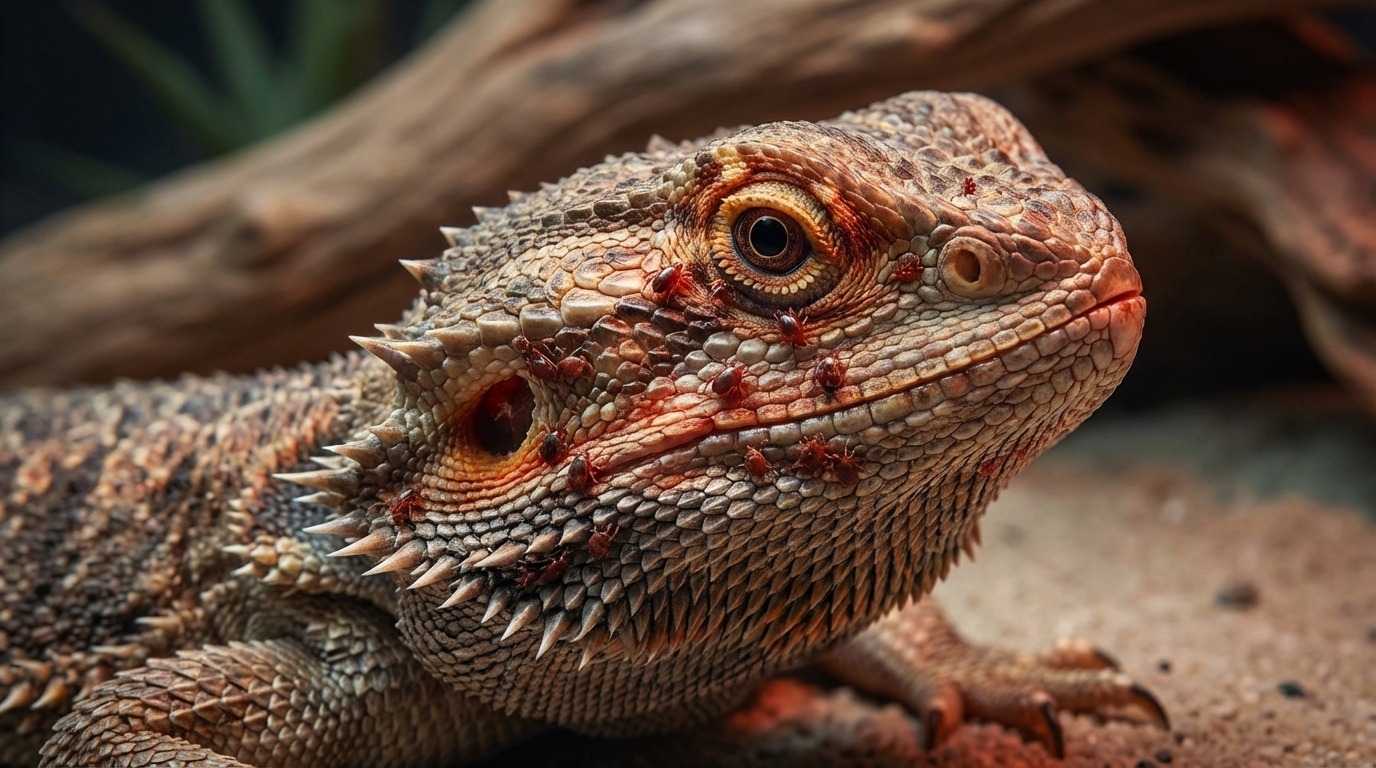 放置は危険!ダニが爬虫類に与える健康被害