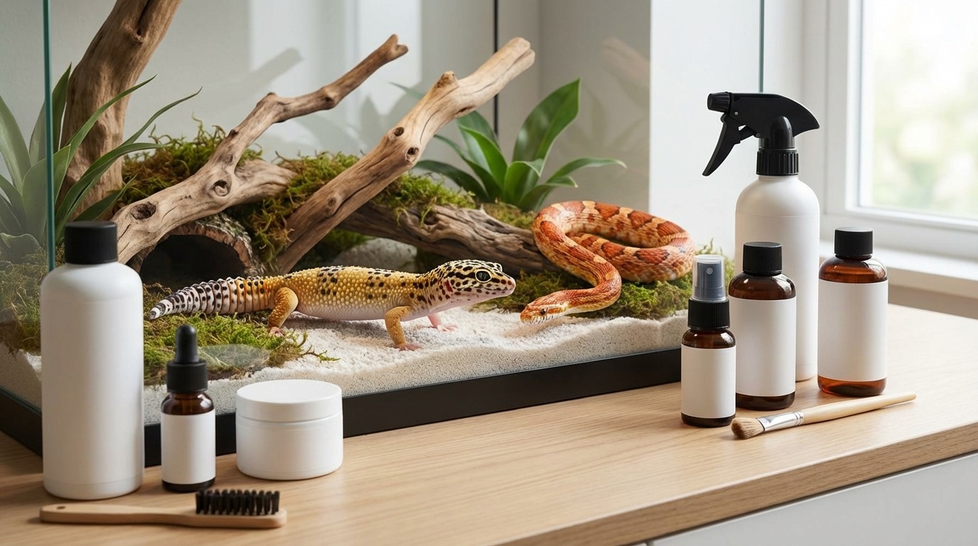 爬虫類用ダニ駆除剤・予防グッズの選び方