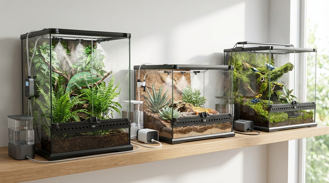 【飼育種別】自動霧吹きのおすすめ製品マッチング