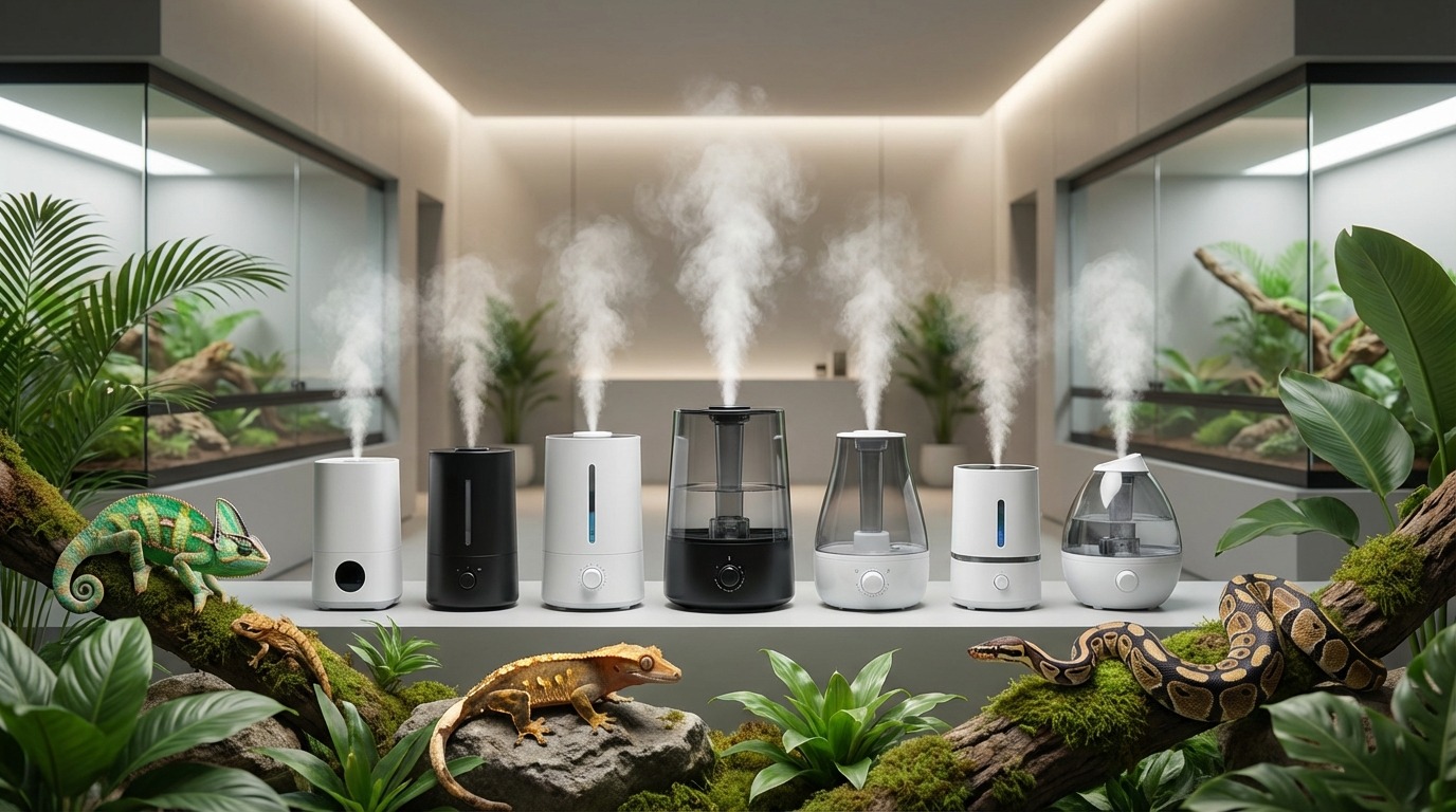爬虫類用加湿器おすすめ7機種を徹底比較