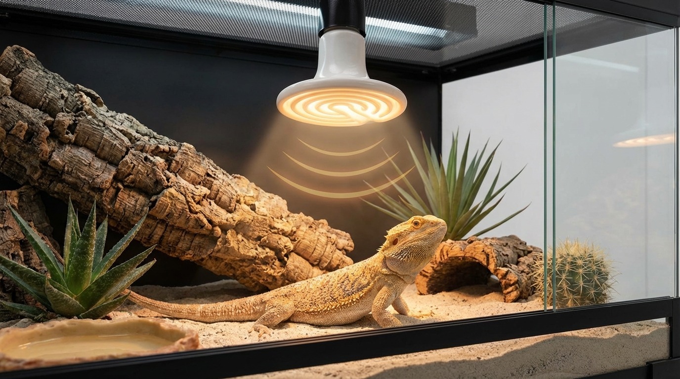 セラミックヒーターとは？爬虫類飼育に使われる理由と仕組み