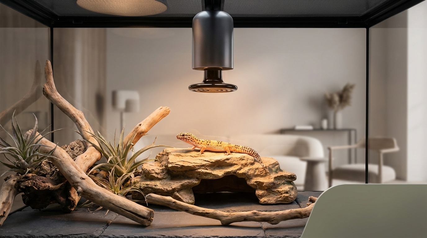 セラミックヒーターが向いている爬虫類と飼育環境