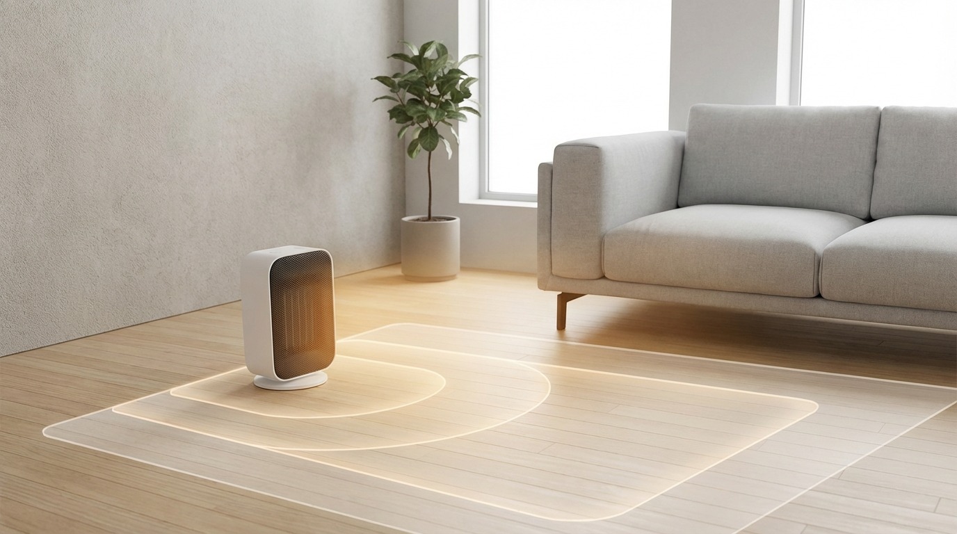 セラミックヒーターの正しい設置方法【図解で解説】