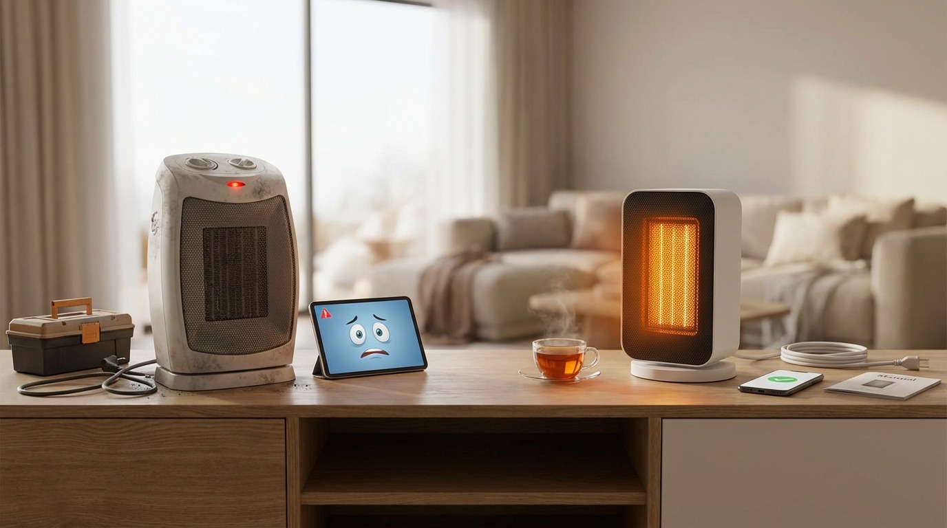 セラミックヒーターのよくあるトラブルと解決策