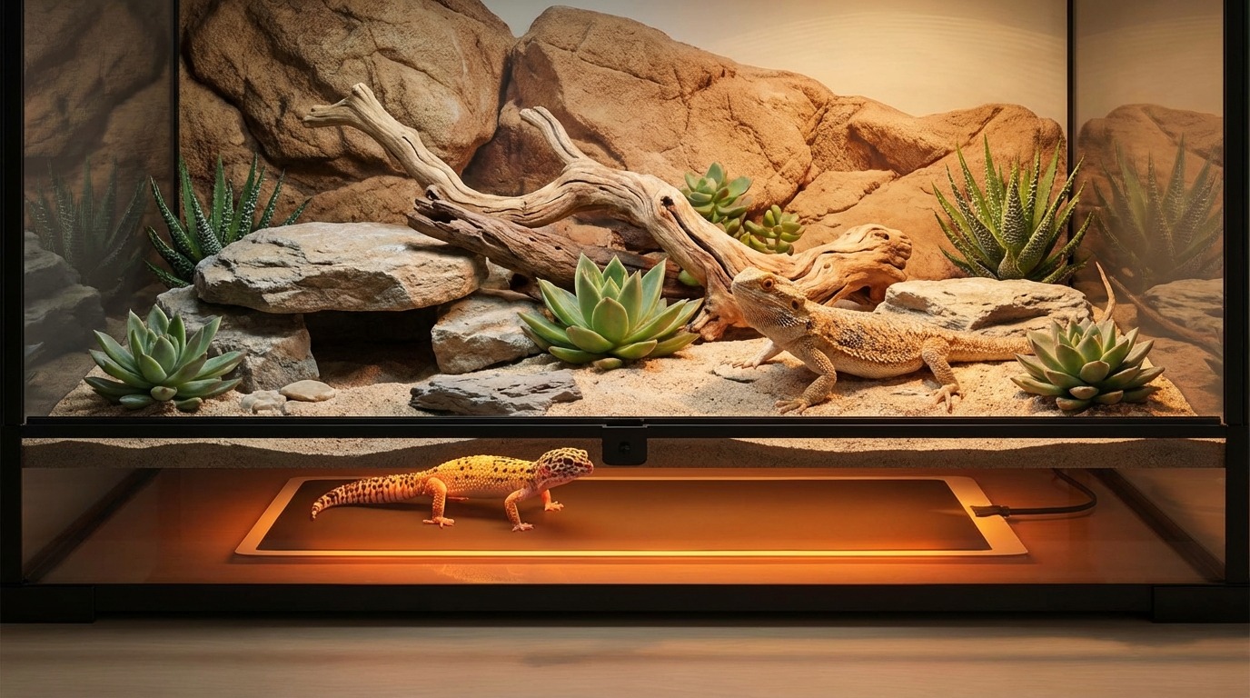爬虫類用シートヒーターの選び方とおすすめ製品3選