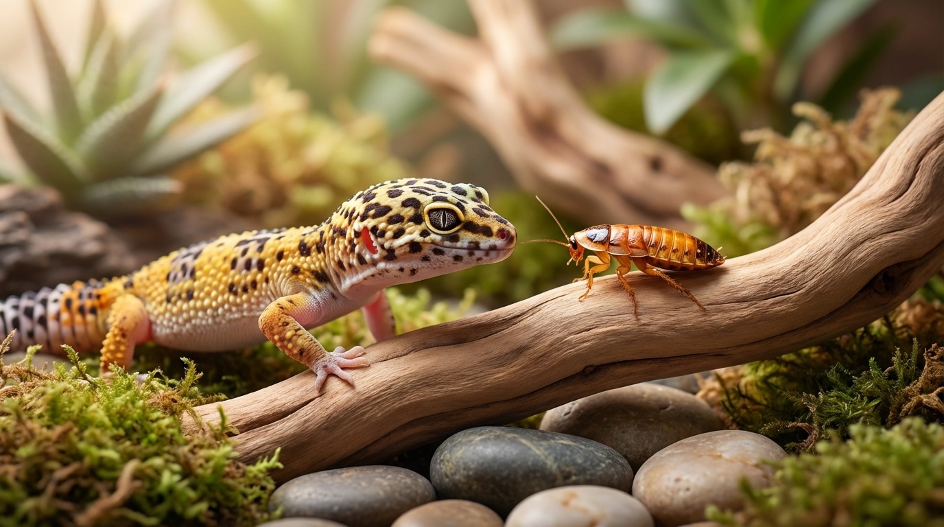 爬虫類の餌にゴキブリが選ばれる3つの理由