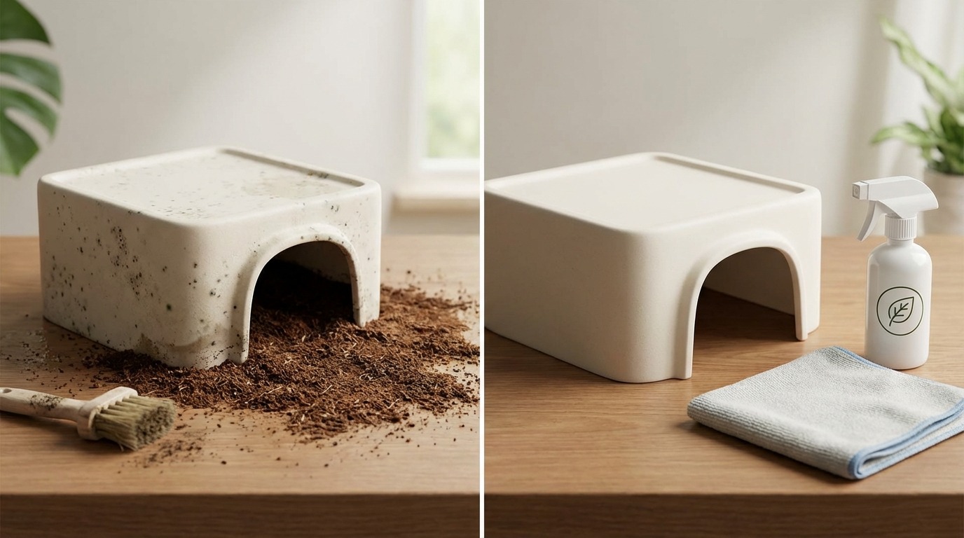 ウェットシェルターのカビ対策と掃除方法