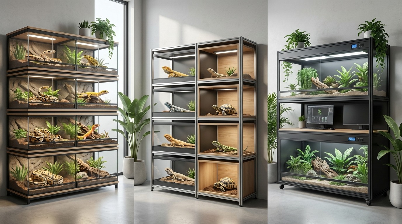 【結論】迷ったらこの3つ！爬虫類におすすめのラックTOP3