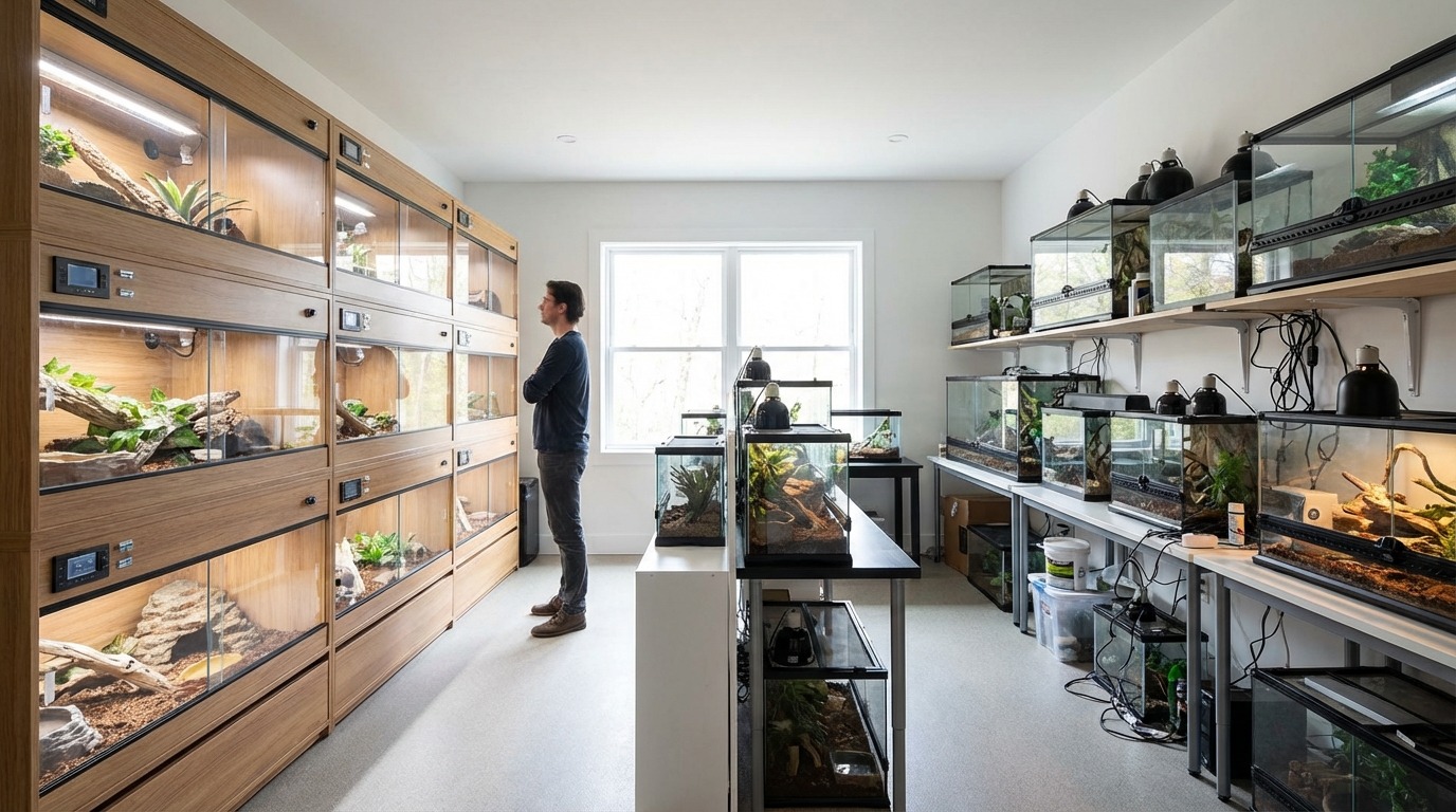 そもそも爬虫類ラックは必要？導入すべき3つのサイン