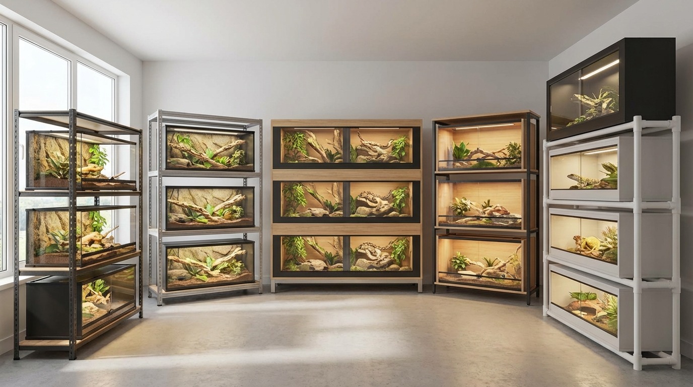 【徹底比較】爬虫類ラックおすすめ7選｜用途別に厳選