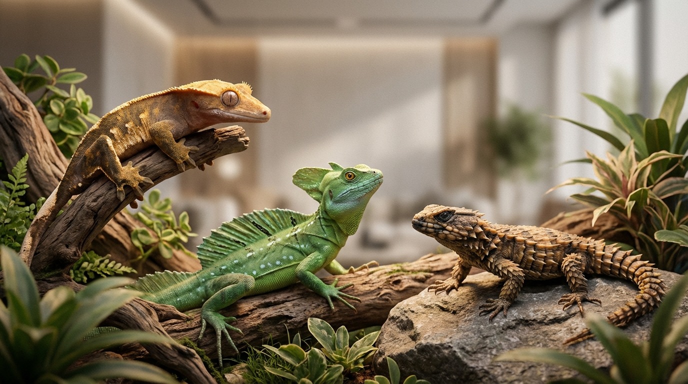 クレストのある爬虫類を飼う前に知っておきたい基礎知識