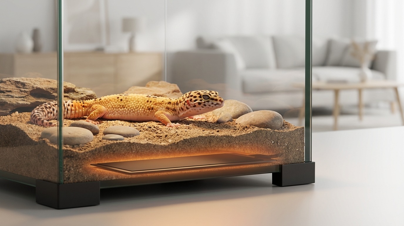 パネルヒーターの役割と仕組み|なぜ爬虫類に必要なのか