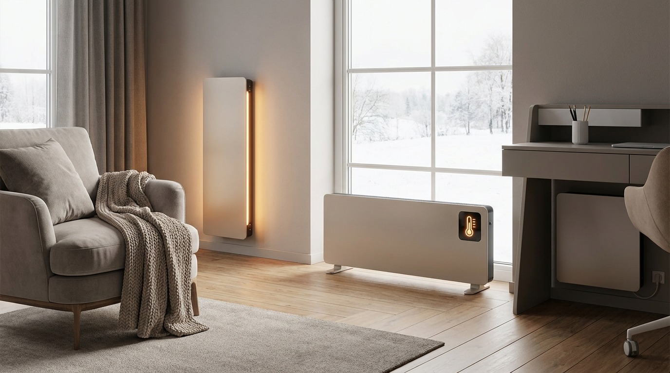 【種類別】パネルヒーターの温度設定目安