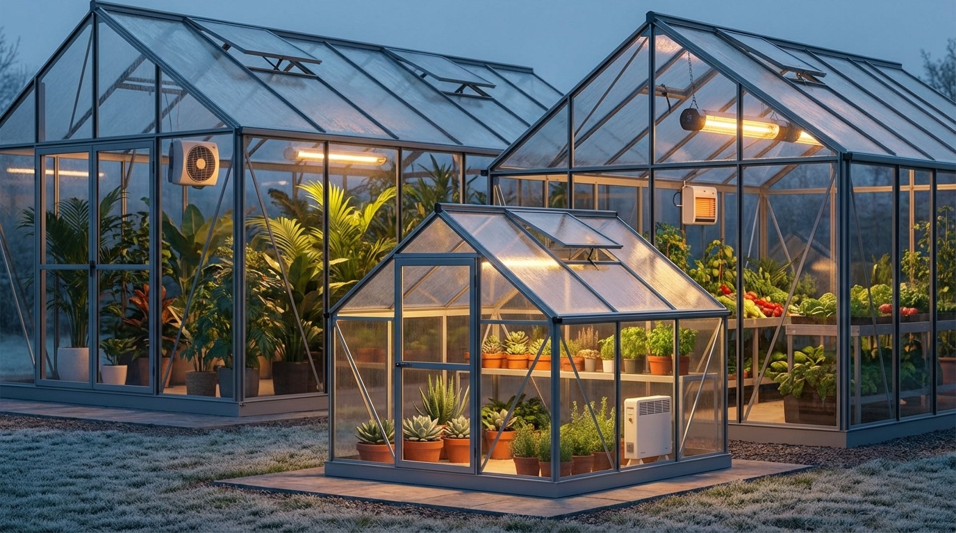 温室サイズ×飼育種類別|ヒーターのおすすめ組み合わせ