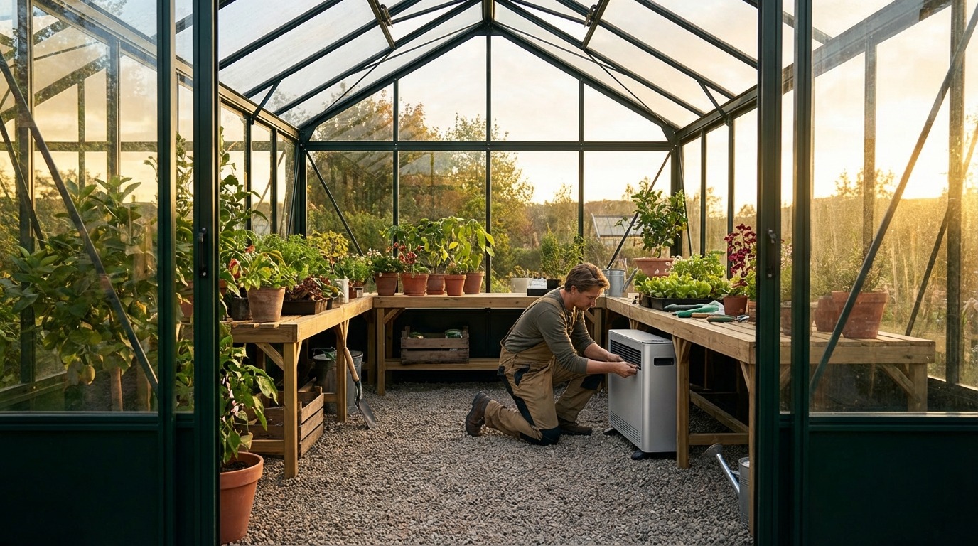 温室へのヒーター設置方法|基本の5ステップ