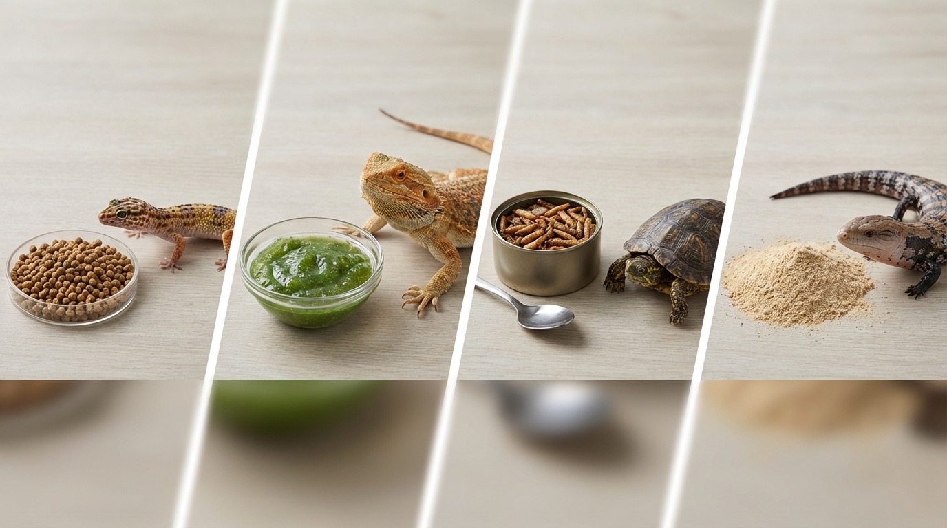 人工餌とは？爬虫類飼育で使われる4つのタイプと特徴