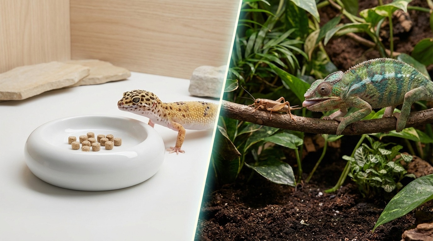 人工餌だけで飼える爬虫類・難しい爬虫類一覧