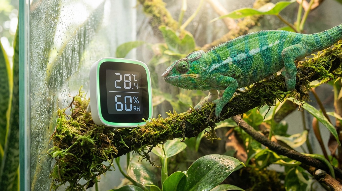 爬虫類に温湿度計が必要な理由【基礎知識】