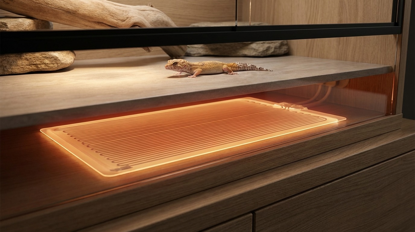 シートヒーターとは?爬虫類飼育での役割と基本の仕組み