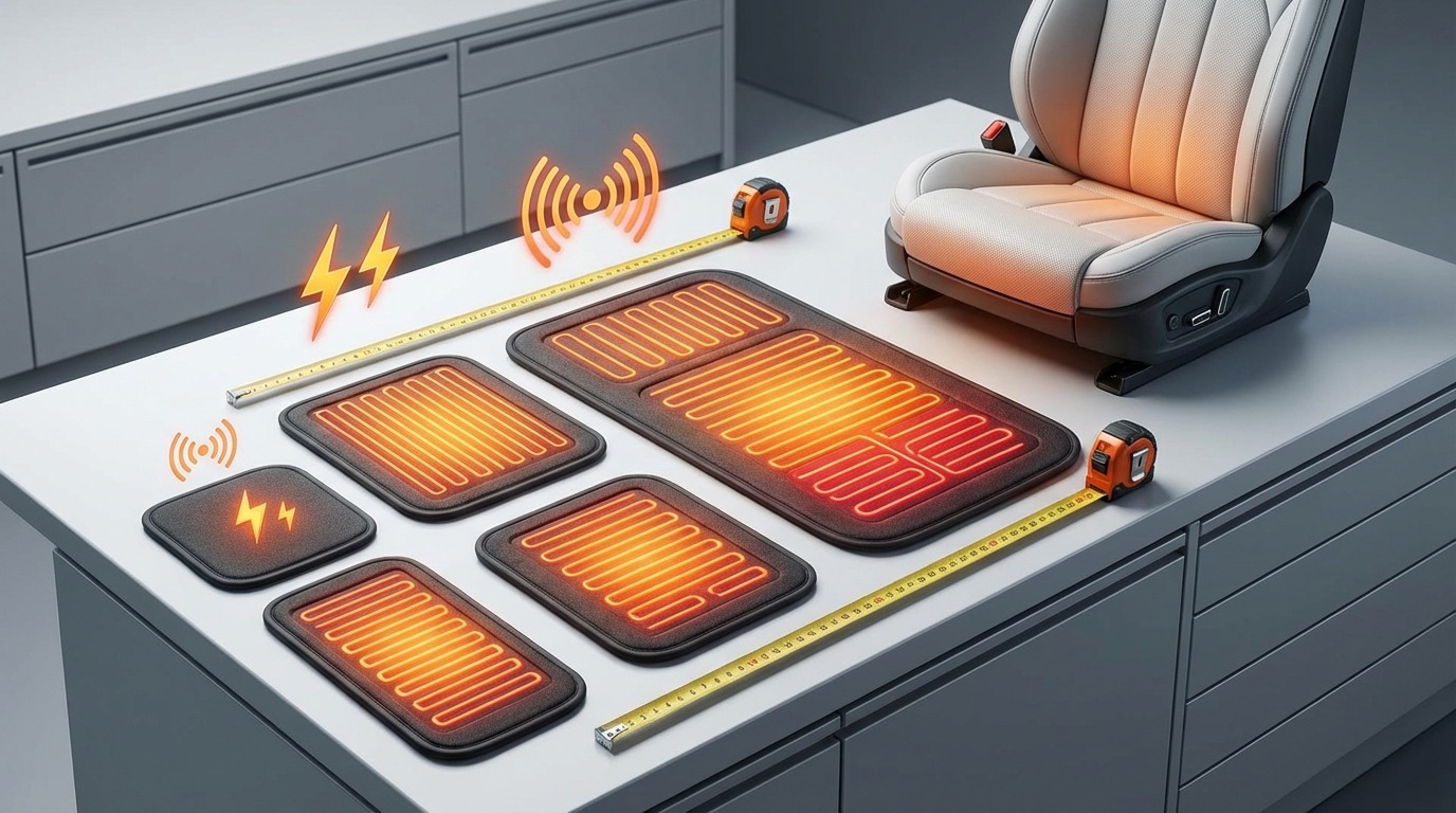 シートヒーターの選び方|サイズ・ワット数の決め方