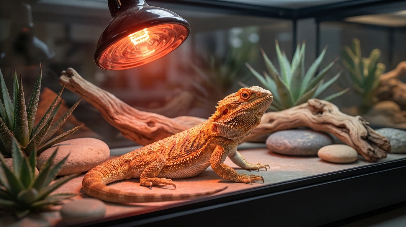 爬虫類に赤外線ライトが必要な理由とは?
