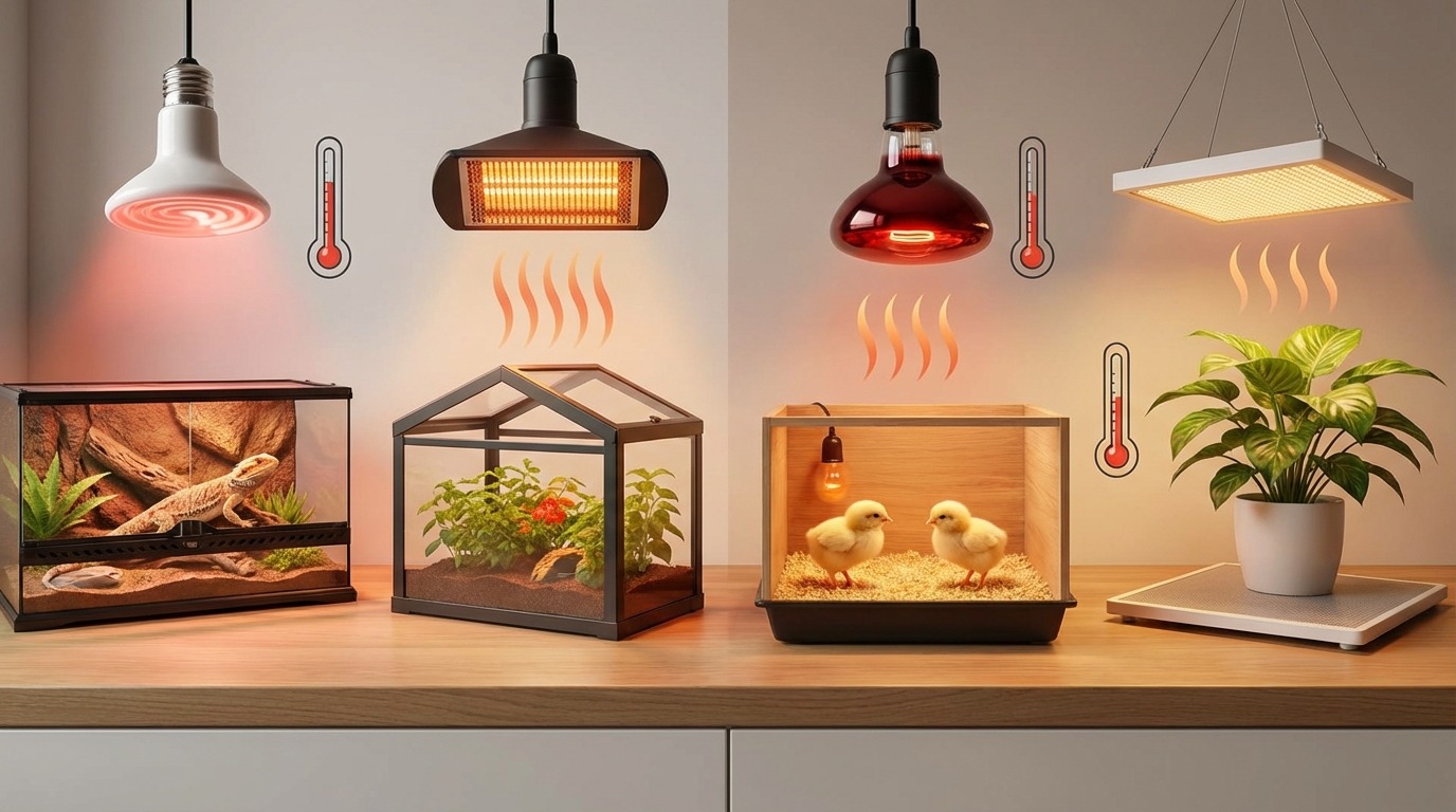 保温ライトの種類と特徴を徹底比較