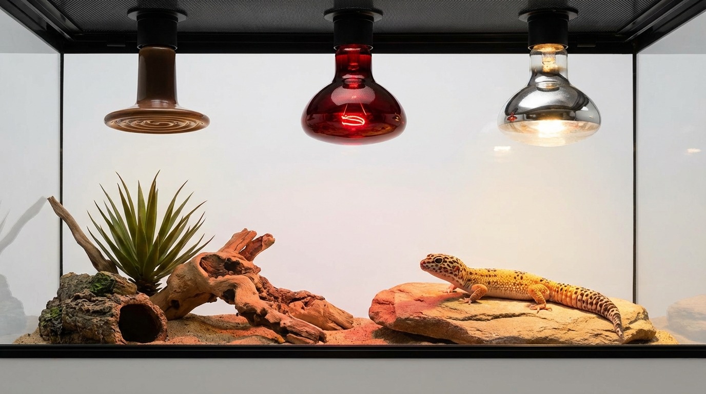 初心者におすすめの爬虫類用保温ライト3選
