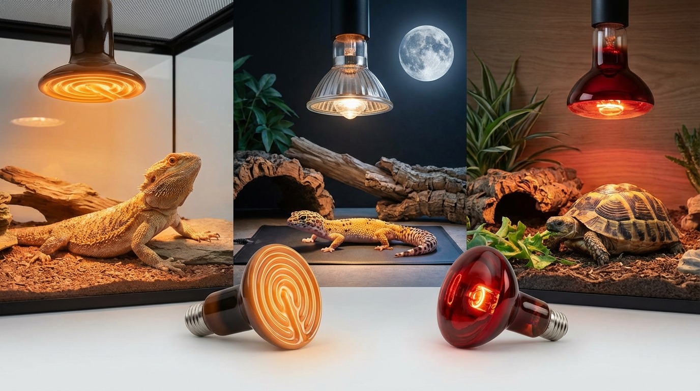 生体別おすすめ保温球|あなたの爬虫類に最適な製品は?