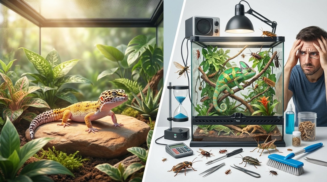 爬虫類をペットにするメリット・デメリット