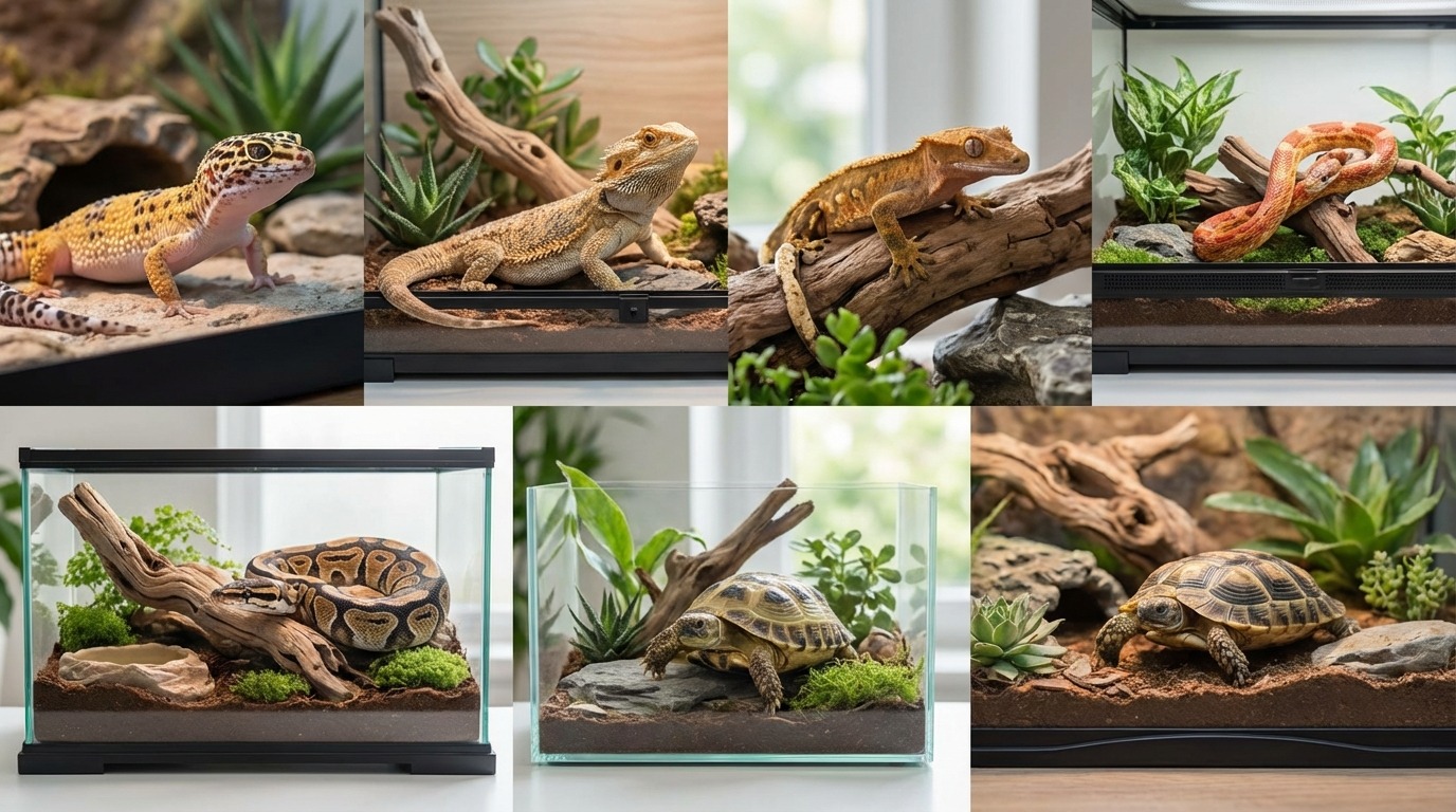 初心者向けおすすめ爬虫類ペット7種を徹底比較