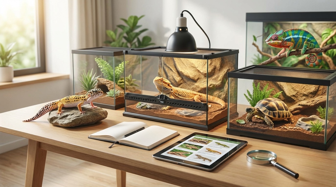 【目的別】あなたにぴったりのおすすめ爬虫類ペットの選び方