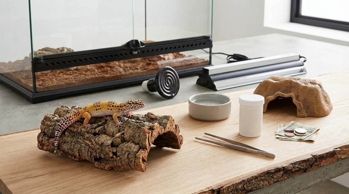 爬虫類ペットの飼育に必要なもの・初期費用