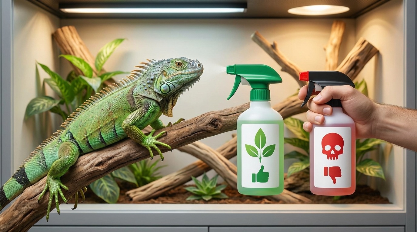 爬虫類にダニスプレーは使える？安全な製品とNGな製品を即答