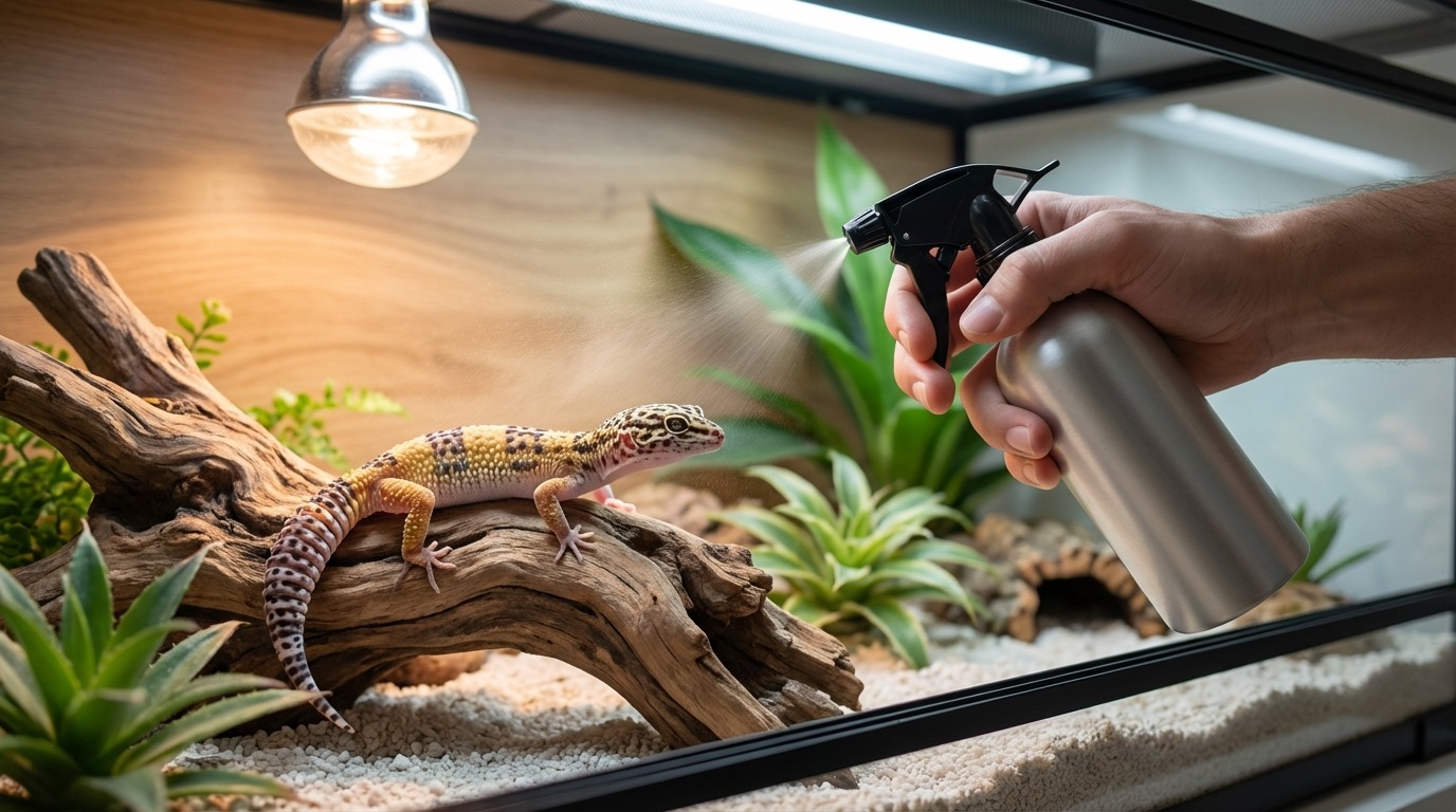 爬虫類用ダニスプレーの正しい使い方｜5ステップで完全駆除