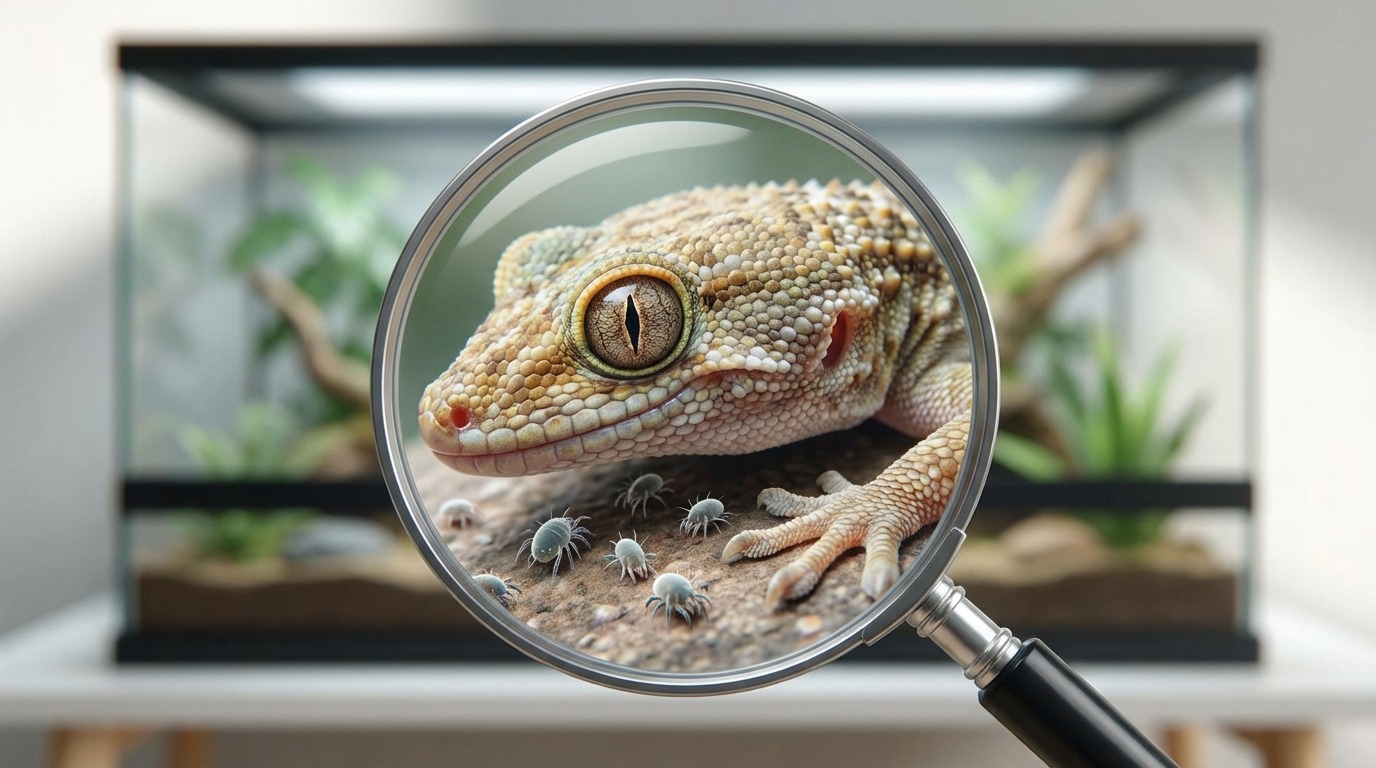 爬虫類につくダニの基礎知識｜種類・原因・見分け方