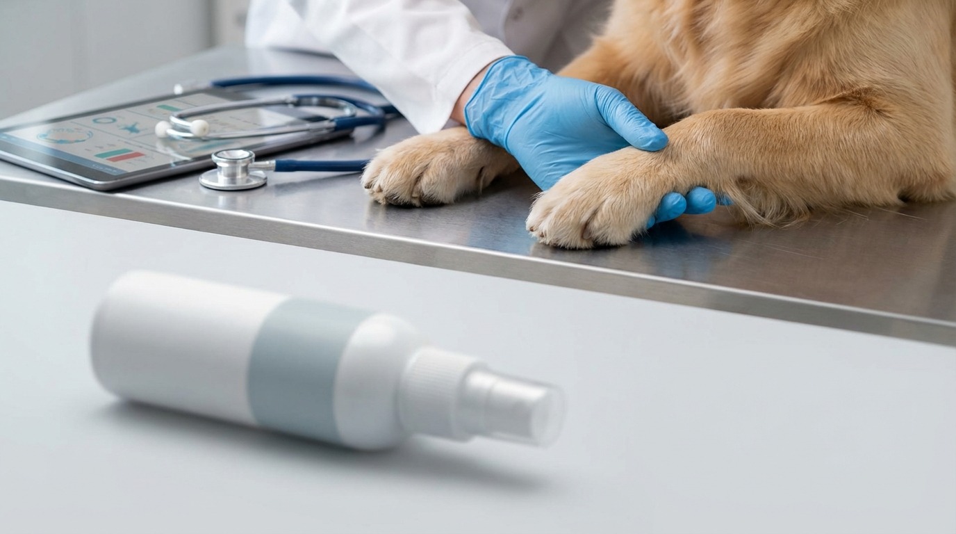 スプレーで対処できないケース｜獣医に相談すべき症状