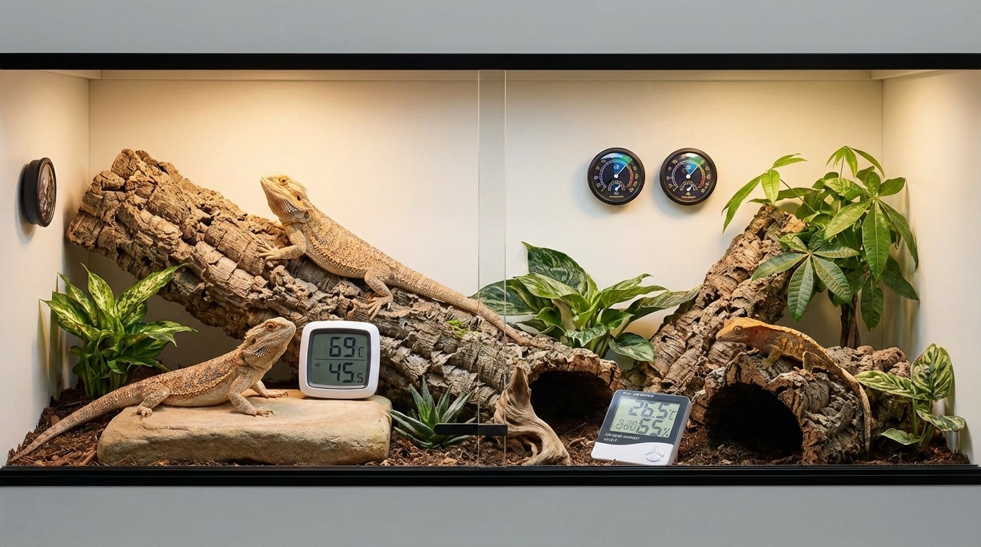 失敗しない爬虫類用温湿度計の選び方【5つのチェックポイント】