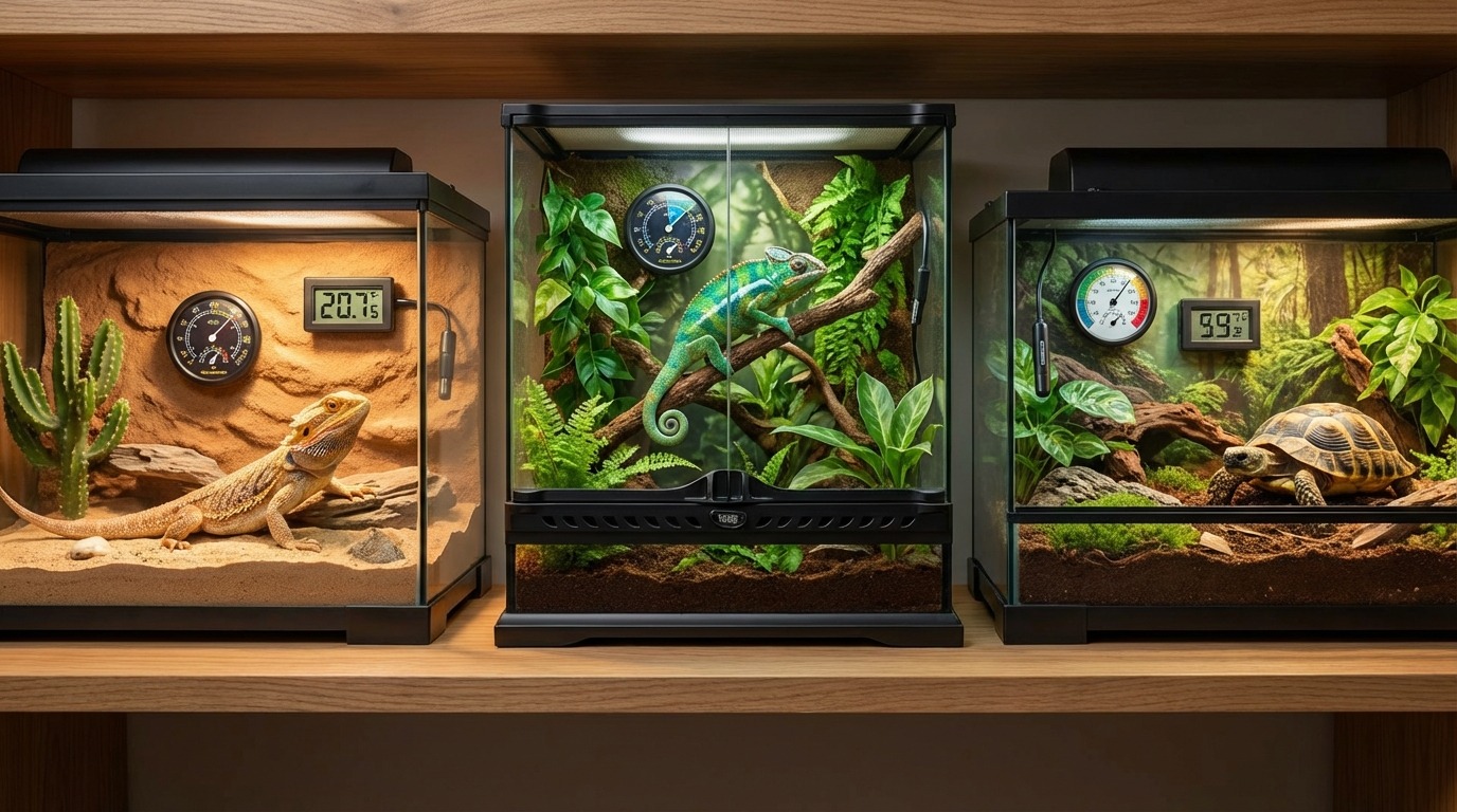 【目的別】爬虫類用温湿度計のおすすめ製品