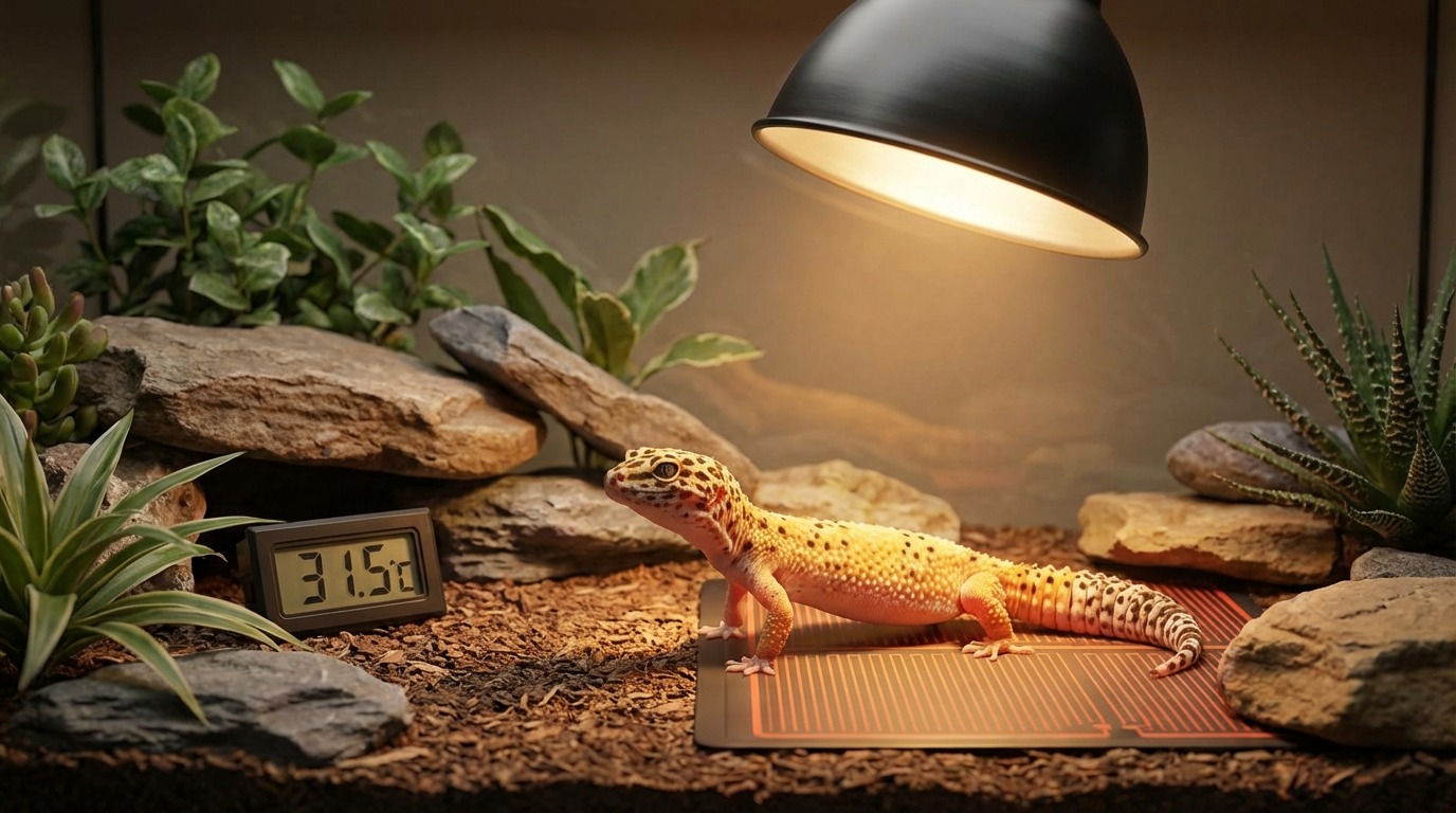 なぜ爬虫類に保温が必要?変温動物の仕組みと適正温度