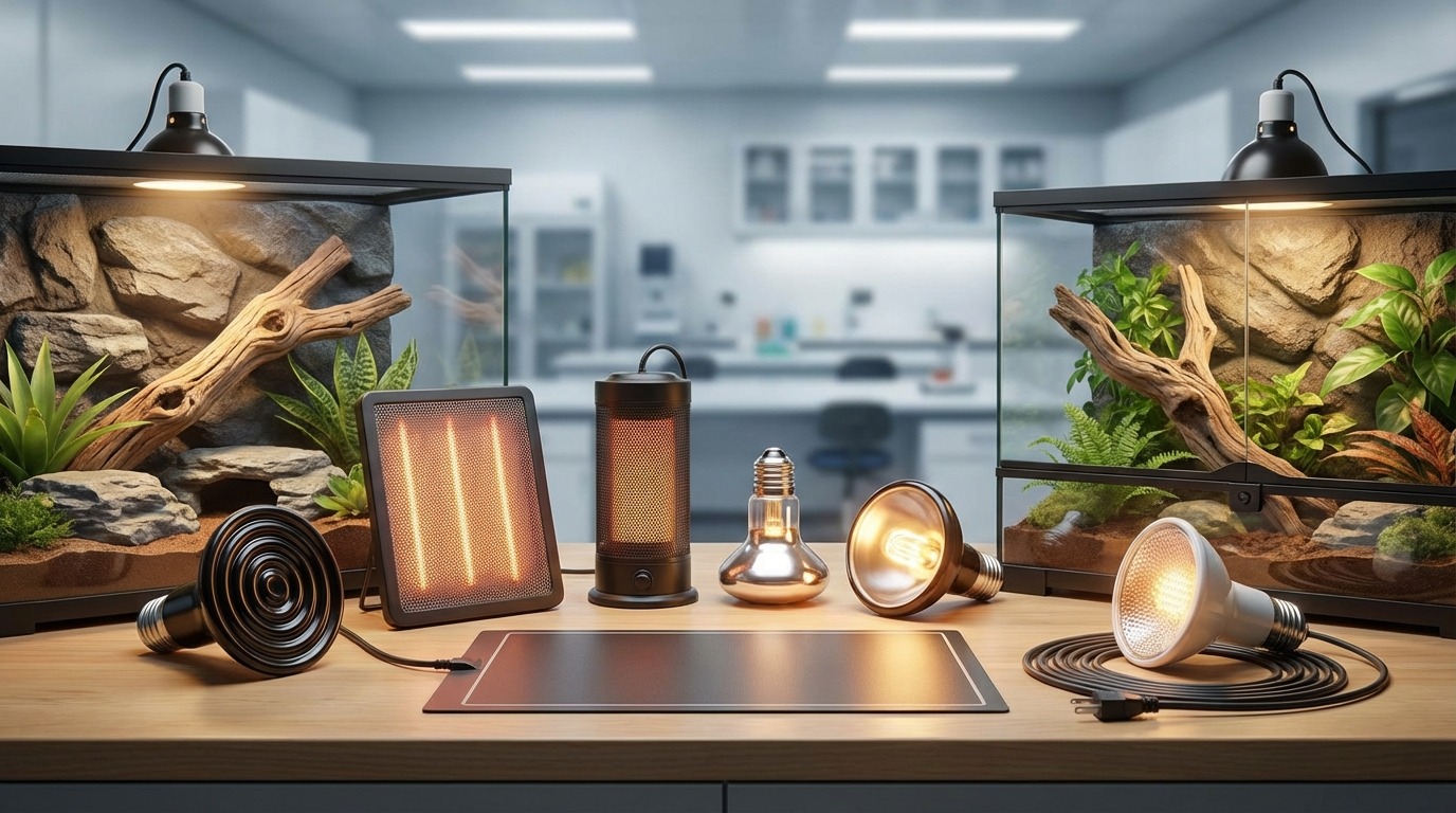 爬虫類用保温器具の種類と特徴を徹底比較