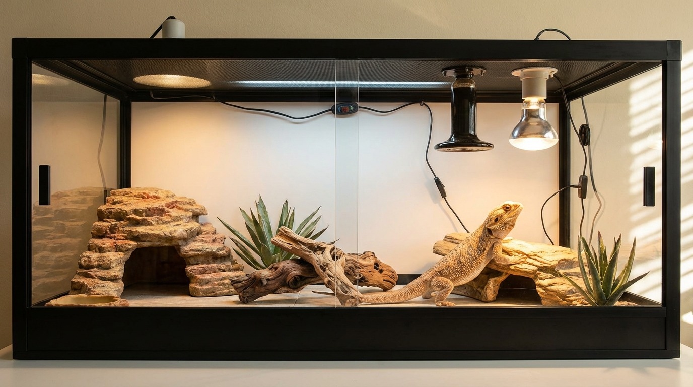 爬虫類の保温器具を正しく設置する5ステップ