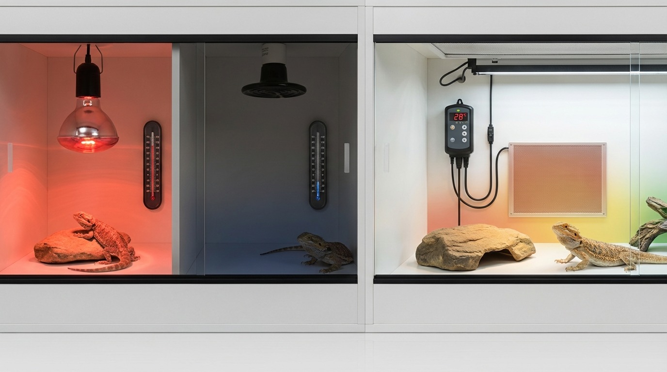 爬虫類の保温でよくある失敗5選と対策