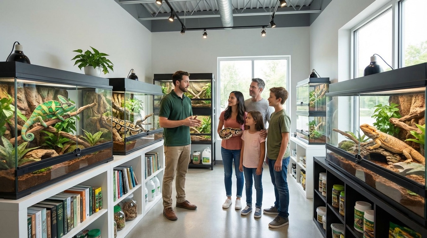 爬虫類はどこで買う？購入場所の選び方