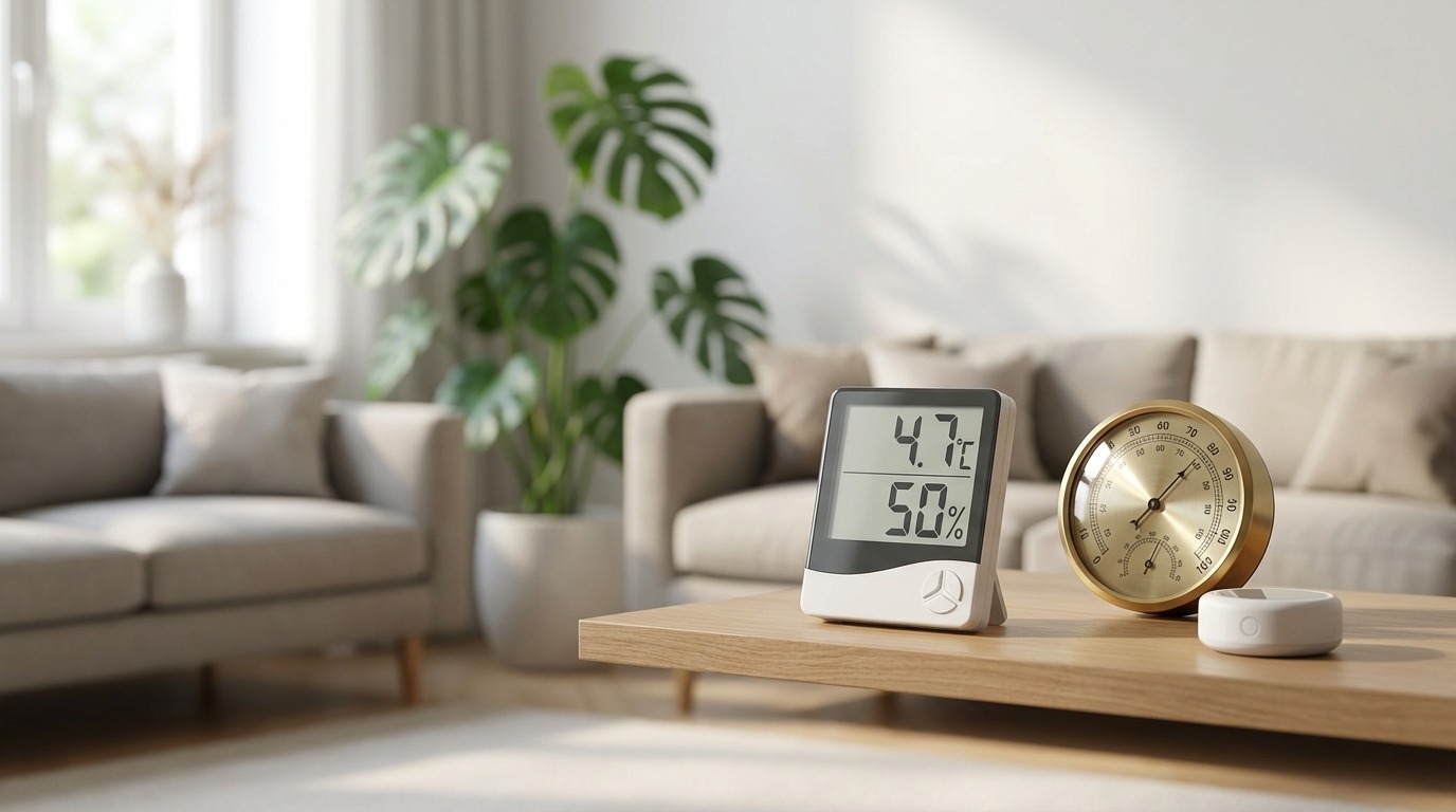 湿度計の選び方と正しい設置場所