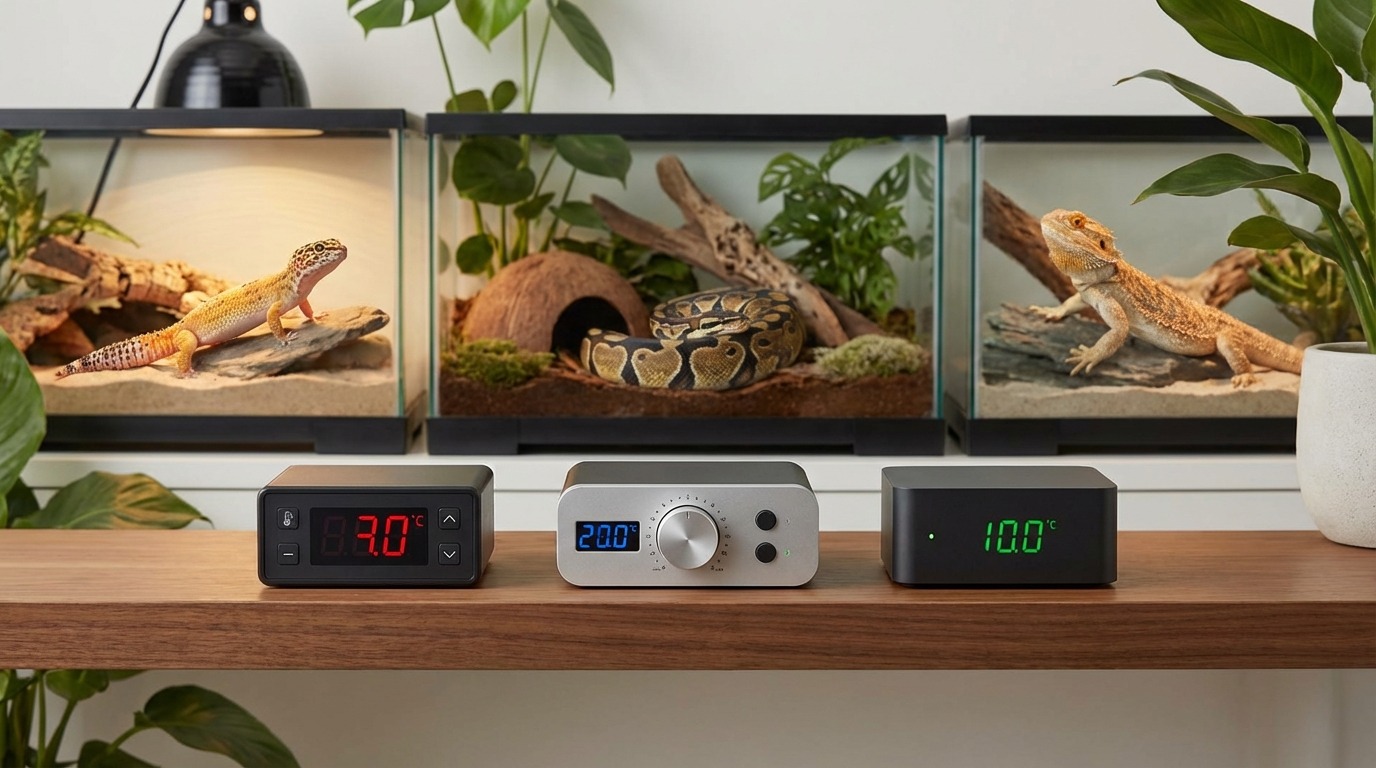【結論】迷ったらこの3つ!爬虫類サーモスタットのベストチョイス