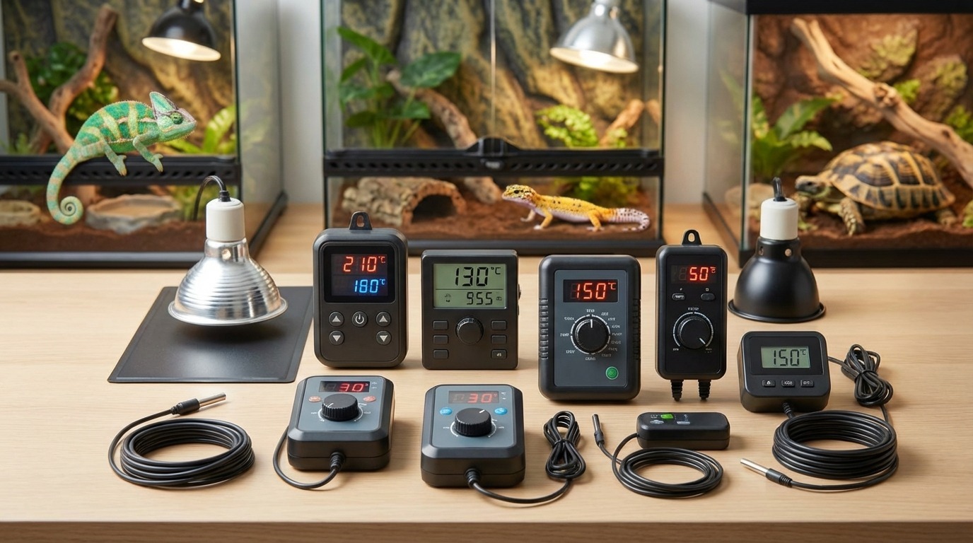 【全10製品を比較】爬虫類用サーモスタットおすすめランキング