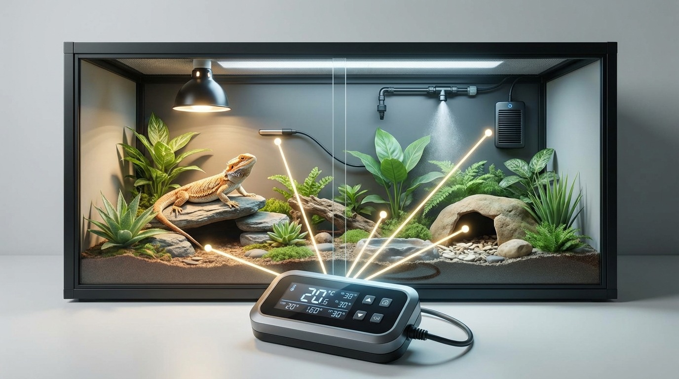 爬虫類用サーモスタットの選び方|失敗しない5つのポイント